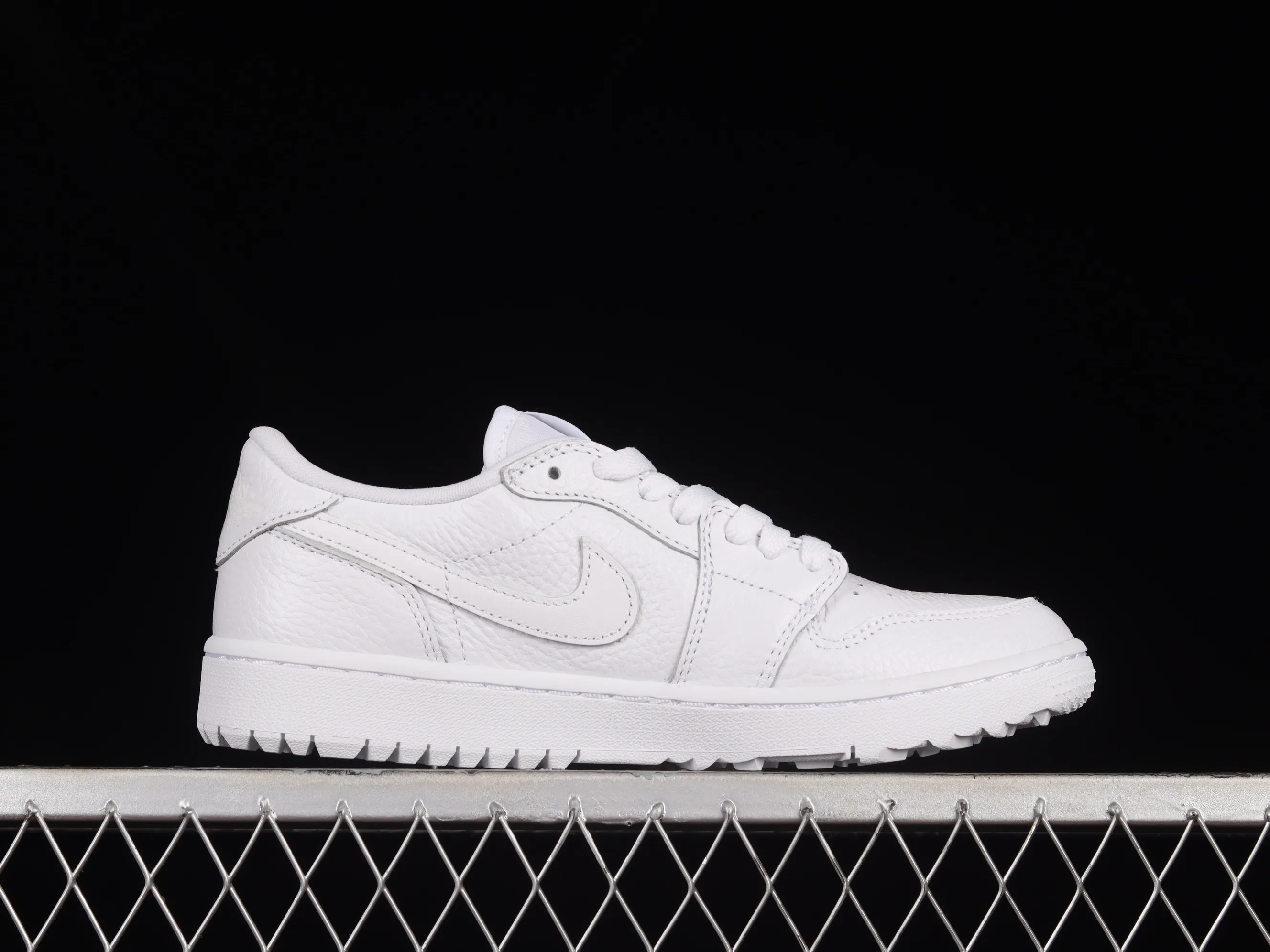 All categories Air Jordan Jordan series basketball shoes Air Jordan 1 Low G version pure original Air Jordan 1 Low Golf "Triple White" AJ1 Joe 1 new golf version all white color DD9315-101